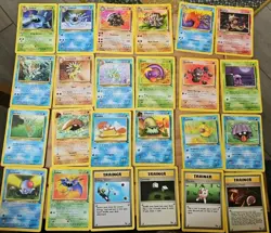 Pokemon TCG Fossil 25x Cards No Duplicates - Image 1