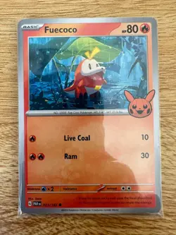 Promo Pikachu Stamp Chandelure 038/167 Non-Holo Trick or Treat LP Pokemon Cards - Image 5