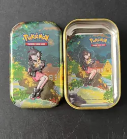 Marnie Pokemon TCG Tin Sticker No Cards No Packs - Image 1