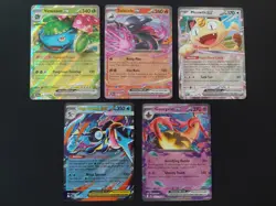 Pokemon TCG Ex Bundle X5 Cards English All In Mint Condition. - Image 1