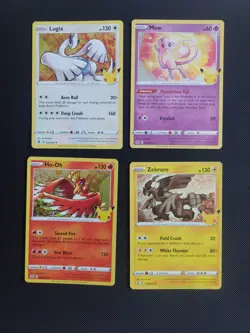 Pokemon TCG 25th Anniversary Bundle X4 Cards. All In Good Condition. - Image 1