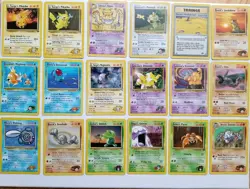Pokemon Card Bundle Job Lot Vintage Gym Heros 22 Cards - Image 1
