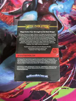 Pokemon TCG 6 Booster Packs Sealed Trading Cards Mega Evolution Booster Bundle - Image 2