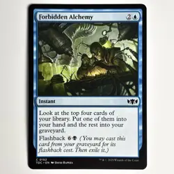 FORBIDDEN ALCHEMY MTG TDC - CARTE MAGIC THE GATHERING EN NEUF - Image 1