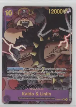 2024 One Piece Card Game: Two Legends OP08 SEC Kaido & Linlin (Alt Art) - Image 1
