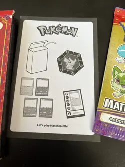 NEW NIP SEALED McDonalds Happy Meal Toy POKEMON #5 2023 1 Pack, 4 Cards - Image 3