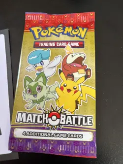 NEW NIP SEALED McDonalds Happy Meal Toy POKEMON #5 2023 1 Pack, 4 Cards - Image 4