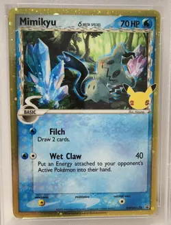 2021 Pokemon Celebrations #136 Mimikyu Holo Promo PSA 10 GEM MINT Card - Image 3