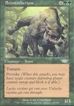 Brontotherium - Light Play MTG Legions - Image 1