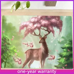 MTG Blossom Prancer Table Playmat TCG CCG Pad Trading Card Game Mat Mousepad - Image 1