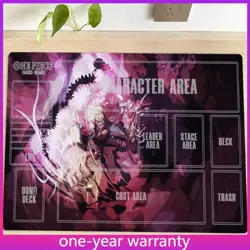 O-P Playmat Donquixote Doflamingo CCG OPCG TCG Trading Card Game Mat Mouse Pad - Image 1