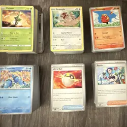 1200 Pokemon TCG English Mixed Card Bulk Lot: no holos or reverse - Image 1
