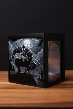 Venom themed Prism MTG Deck Box, EDH Commander Card Case - Image 1