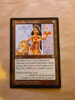 MTG - Lion's Eye Diamond Mirage - Magic the Gathering - See Photos For Condition - Image 1