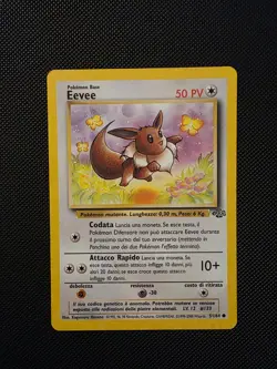 SIX POKEMON CARDS EEVEE MANKEY TAUROS NIDORINA BELLSPROUT EXEGGUTOR NM ITALIAN - Image 4