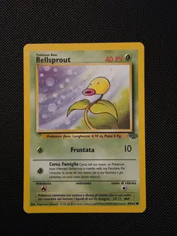 SIX POKEMON CARDS EEVEE MANKEY TAUROS NIDORINA BELLSPROUT EXEGGUTOR NM ITALIAN - Image 5