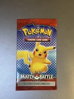1X 2022 Pokemon Match Battle McDonalds Promo Sealed Booster Card Free Shipping! - Image 1