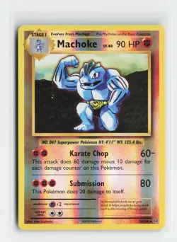 Machoke 58/108 Uncommon XY - Evolutions Reverse Holofoil Pokemon NM - Image 1