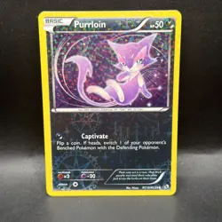 Purrloin RC13/RC25 Pokemon Legendary Treasures: Radiant Collection Holo - Image 1