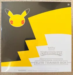 Pokemon TCG: Celebrations Pokemon Center Elite Trainer Box Factory Sealed 820650809866 - Image 1