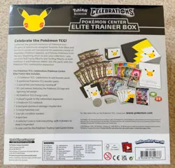 Pokemon TCG: Celebrations Pokemon Center Elite Trainer Box Factory Sealed 820650809866 - Image 3