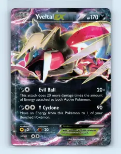 Pokemon tcg XY Promos Yveltal EX Lightly played - Image 1
