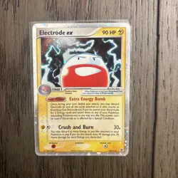 Electrode ex 107/112 Holo EX Rare FireRed & LeafGreen Pokemon Holo LP - Image 1
