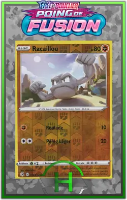 Racaillou Reverse - EB08:Poing de Fusion - 135/264 - Carte Pokemon Francaise - Image 1