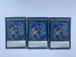 3x RA05-EN046 Number C104: Umbral Horror Masquerade Secret Rare 1st Ed YuGiOh - Image 1