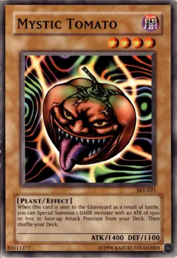 Mystic Tomato Effect Monster Unlimited Starter Deck: Kaiba Evolution Yugioh - Image 1