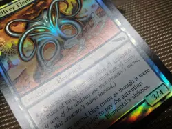 Mirrodin Foil Mercury Spirit English 1 note MTG - Image 3