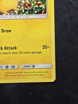Pikachu 4/12 McDonalds Promo 2018 Confetti Holo Rare Pokemon Card TCG LP - Image 5