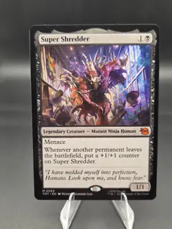 MTG Super Shredder, NM-Mint, English Teenage Mutant Ninja Turtles - Image 1