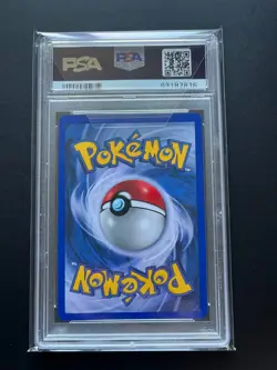 Carte Pokemon Tetarte Poliwhirl 38/102 PSA 9 CHINESE Chinois Ed 1 Set de Base - Image 2
