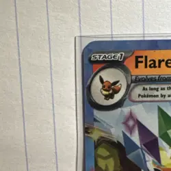 Pokemon Sv: Prismatic Evolutions FLAREON EX TERA 014/131 DOUBLE RARE HOLO 270 HP - Image 2