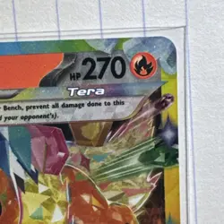 Pokemon Sv: Prismatic Evolutions FLAREON EX TERA 014/131 DOUBLE RARE HOLO 270 HP - Image 3