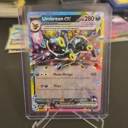 The Pokemon Company Umbreon ex 060/131 Prismatic Evolutions 280 HP Tera EX Holo - Image 1