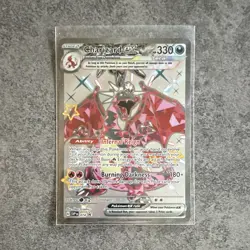 Pokemon TCG Charizard ex 074 SV Scarlet & Violet Promo Holo EX EN 2023 HP 330 - Image 1