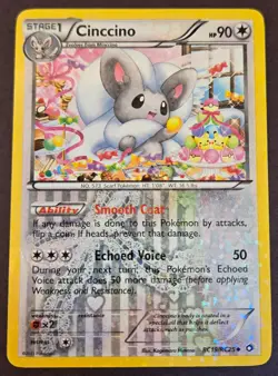 Cinccino RC19/RC25 Legendary Treasures: Radiant Collection Holo Pokemon Mid Era - Image 1