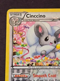 Cinccino RC19/RC25 Legendary Treasures: Radiant Collection Holo Pokemon Mid Era - Image 3