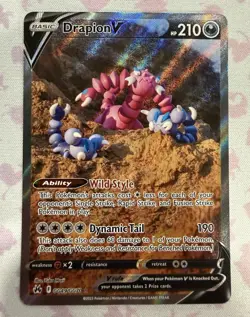Pokemon TCG Drapion V GG49/GG70 Crown Zenith Galarian Gallery Ultra Rare Holo - Image 1