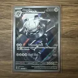 The Pokemon Company Steelix 150/132 Illustration Rare Holo EN Me01 HP 200 - Image 1