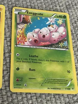 Pokemon - Roaring Skies - Pikachu Non Holo 20/108 & Exeggcute Reverse Holo 1/108 - Image 5