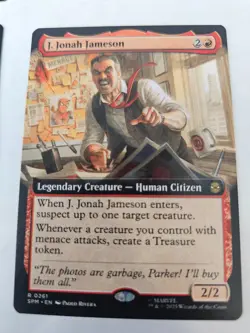 MTG - J. Jonah Jameson Extended Art - Marvel: Spider-Man - Image 1