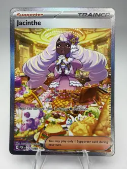 Pokemon TCG Jacinthe #122/88 Special Illustration Rare SIR ME: Perfect Order NM - Image 1