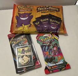 Pokemon Trick or Trade BOOster Bundle Pokemon TCG Booster 40 Mini Packs +2packs - Image 1