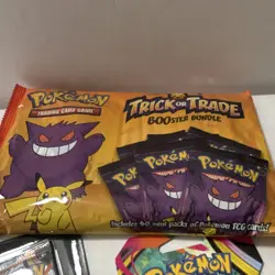 Pokemon Trick or Trade BOOster Bundle Pokemon TCG Booster 40 Mini Packs +2packs - Image 2