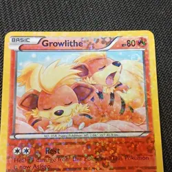 Pokemon TCG Growlithe RC4/RC25 Legendary Treasures RC Holo Uncommon Eng 2013 - Image 5