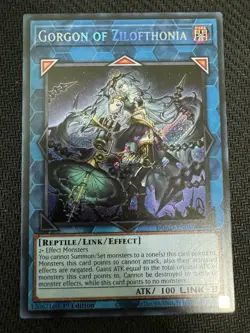 FAST SHIPPING yugioh Gorgon Of Zilofthonia Secret Duad-en050 NM - Image 1