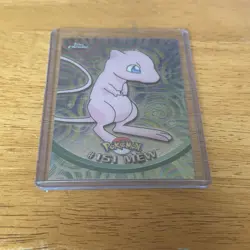 2000 Topps Chrome Pokemon Series 2 T.V. Animation - #151 - Mew - Image 1
